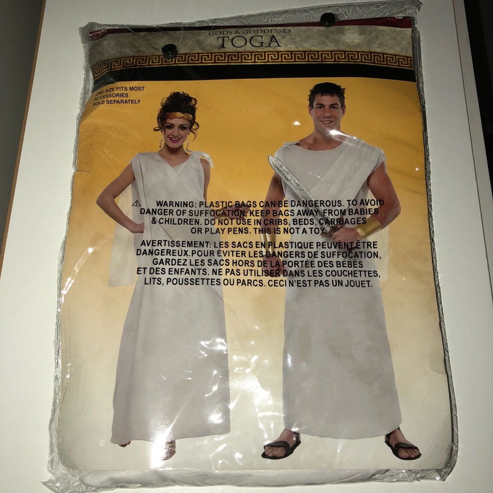 Toga Halloween Costume